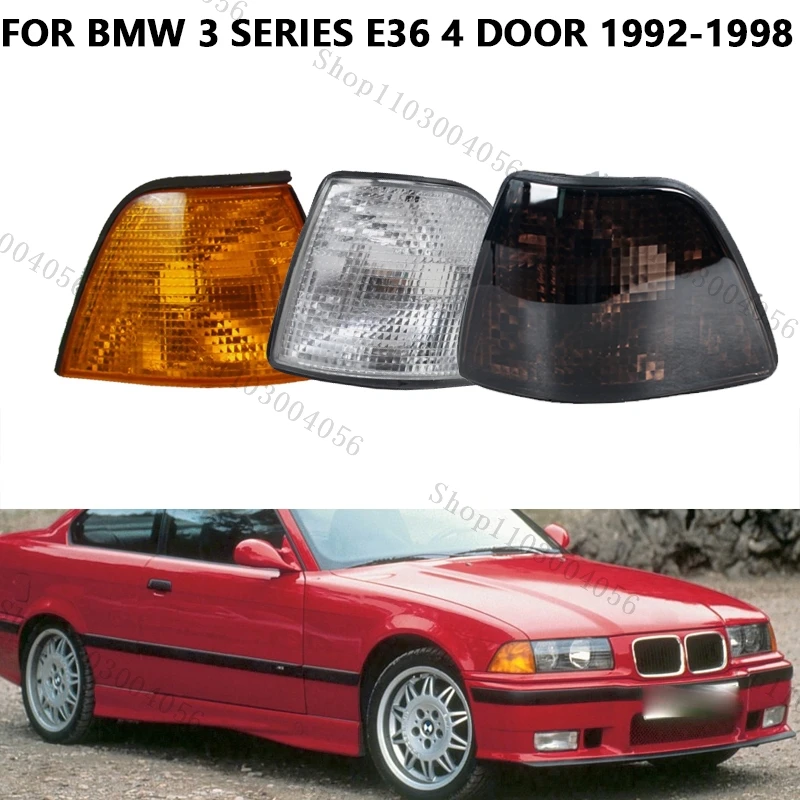 Car Fog Light Corner Lamp For BMW 3 Series E36 4-Door 1992 1993 1994-1998 Signal Light Daytime Running Lamp Accessories