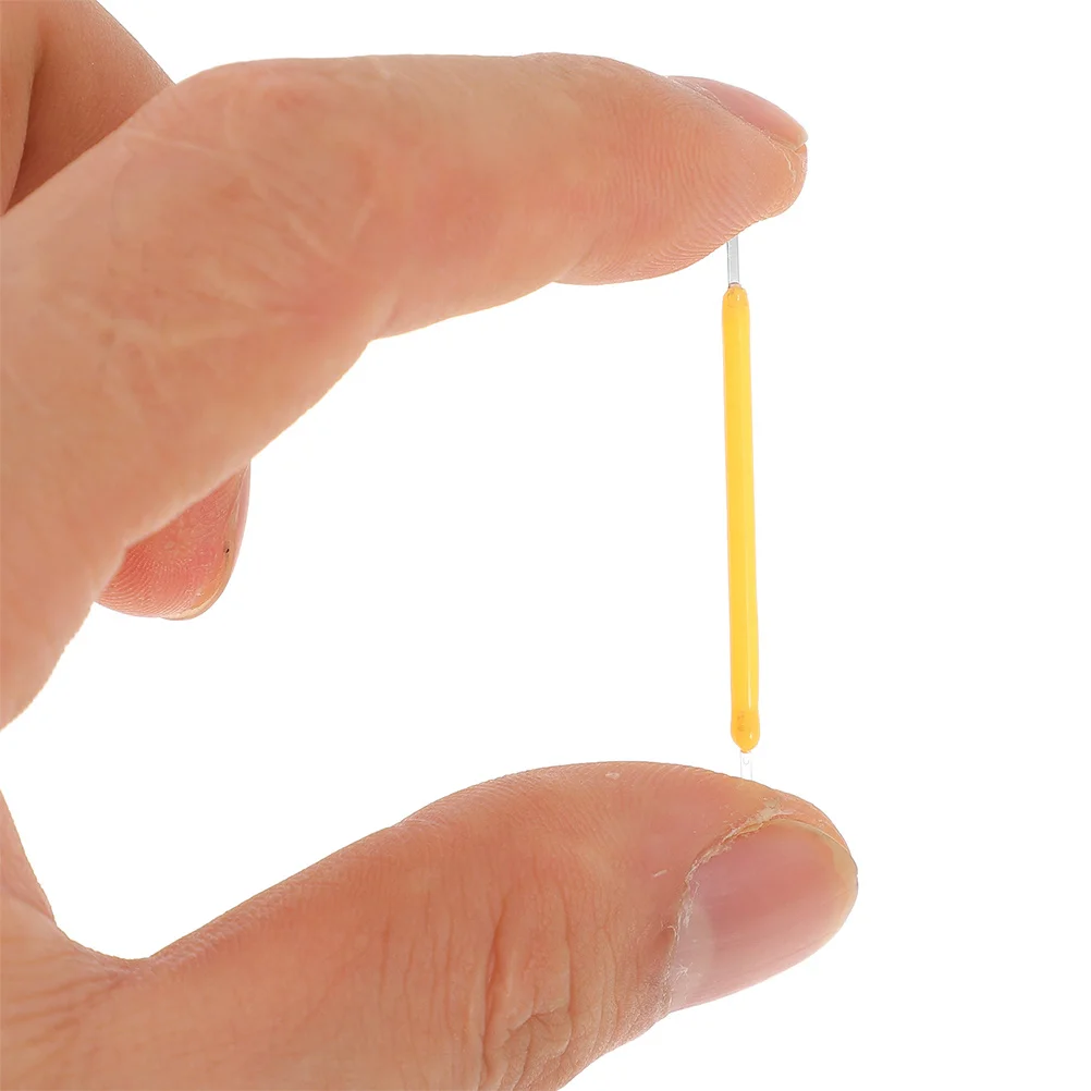 50Pcs LED Bulb Filament 2700K Warm White Hard LED Filament for Retro Fixture Lamp Parts Repair Diode Lighting Solution