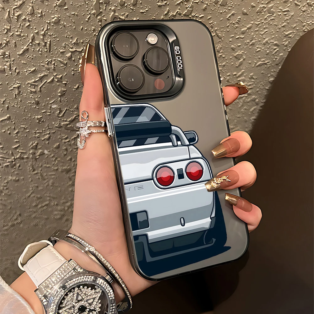 Крутой чехол для телефона JDM Sports Car для Samsung Galaxy A17 A07 A16 A06 A35 A55 A25 A05S A15 A56 A54 A36 A34 A24 A26 4G 5G Matte Cover