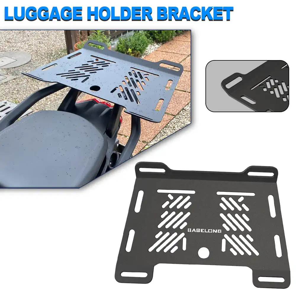 

For TIGER 660 TIGER800 850 TIGER1200 Motorcycle Parts Tail Rack Rear Luggage Support Shelf Case Holder Trunk Frame Plate Bracket