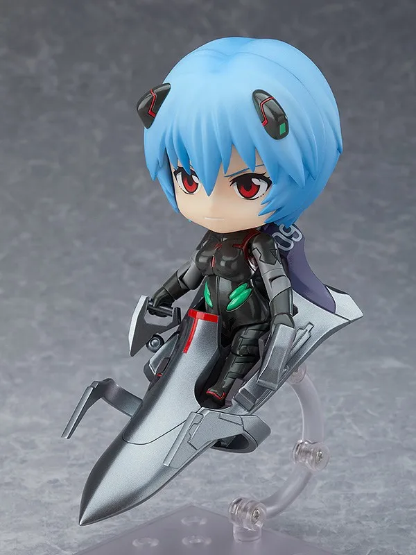 Original REI AYANAMI EVA Anime Figurine EVAGELIONNEW THEATRICAL EDITION Rebuild of Evangelion Figure Toys Kwaii Q Action Doll