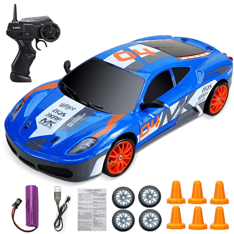 Electric Mini RC Cars Remote Radio Control Turbo Racing Drift 4wd Fast And Furious 15 KM/H for Adults Boys Kid Toy Gift