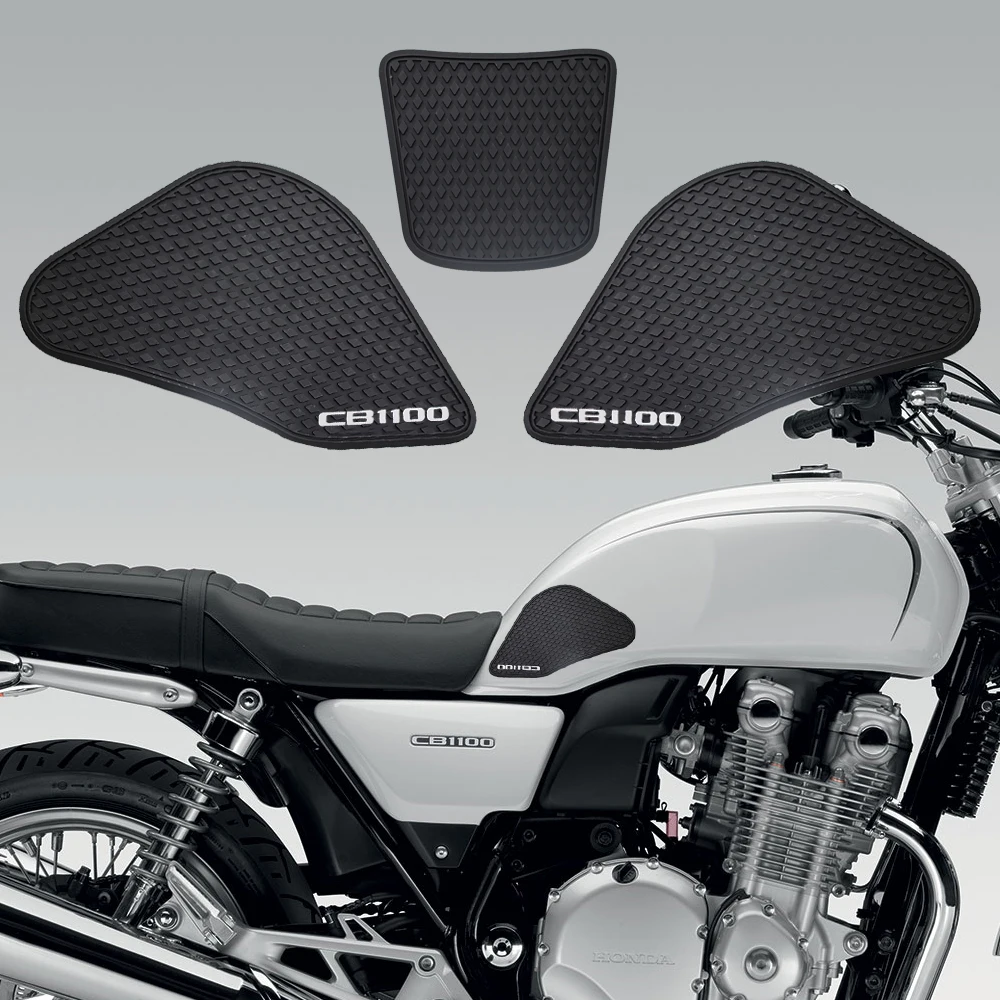 

Motorcycle Tank Traction Pad, Anti Slip Sticker, Gas Knee Grip Protector, CB1100EX, CB1100RS, 2013 to 2019