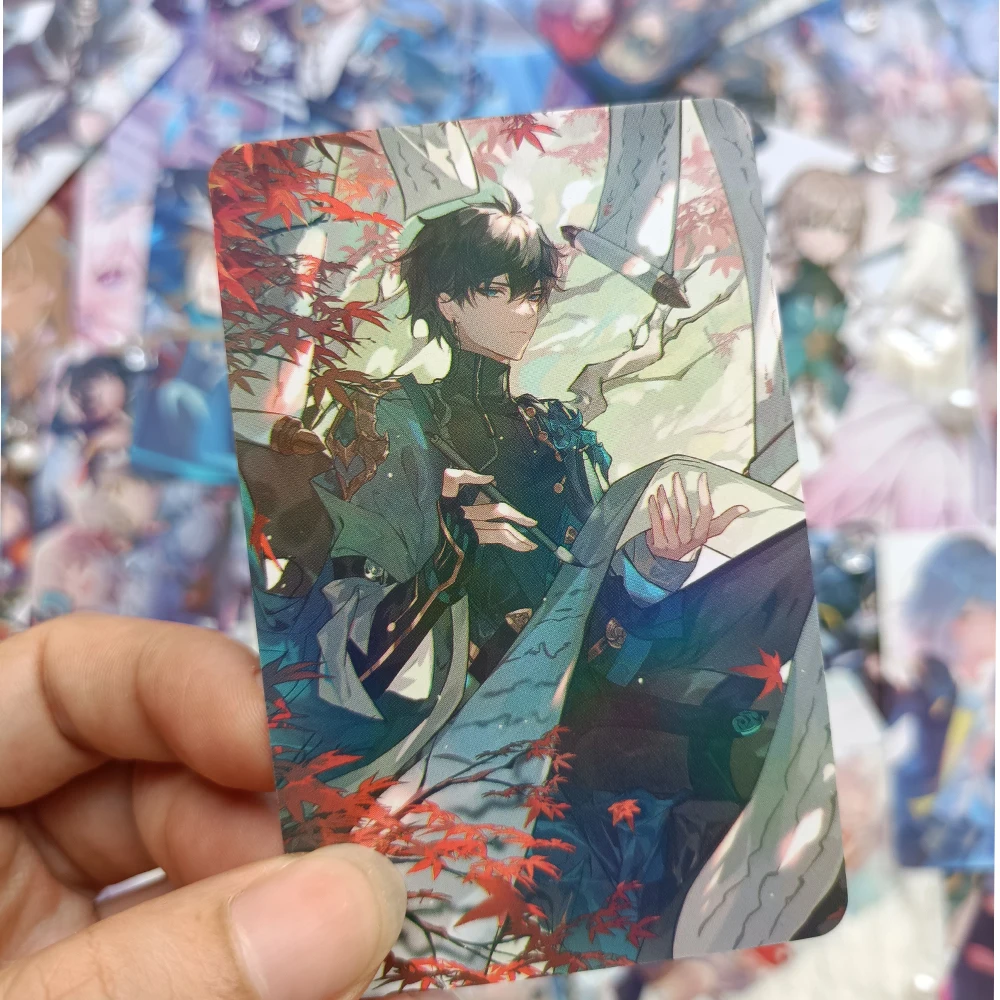 Honkai Star Rail Cards Laser Lomo HD Photo Game Collecting Card For Fans Children Gift 50PCS/Set