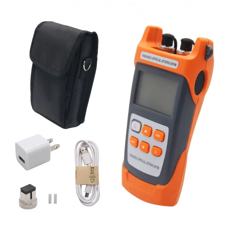 

Handheld Variable Optical Attenuator Optical Multimeter Digital LCD Screen NK305 30DB