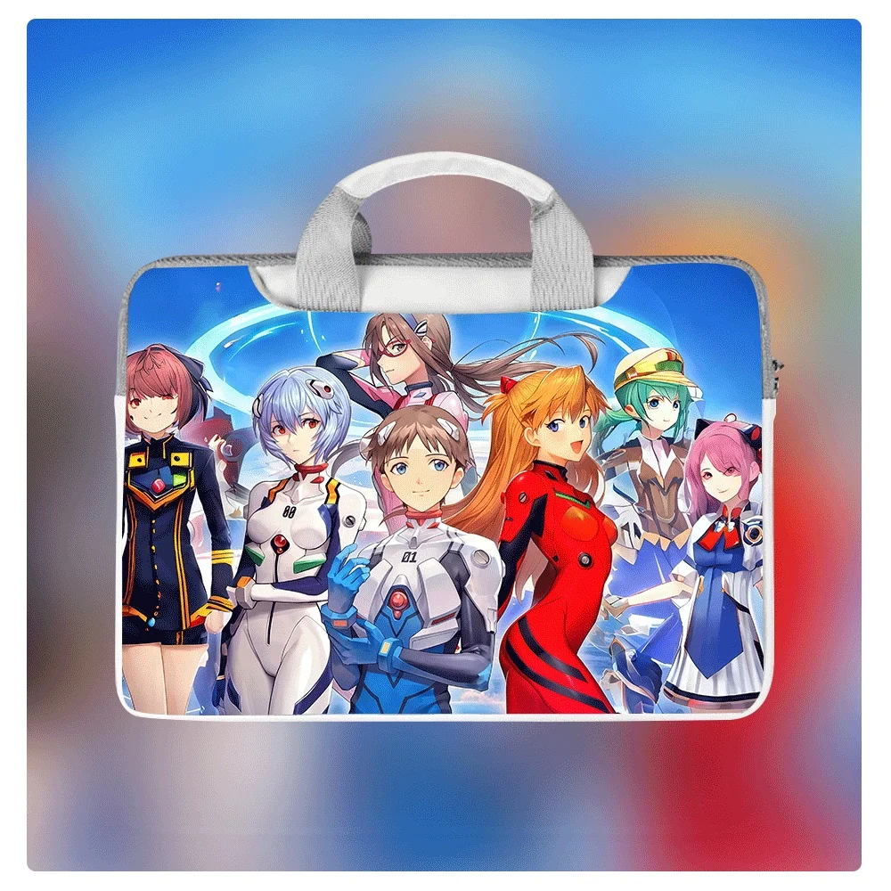 

Large Capacity Tablet Case EVA Cartoon Print Laptop Bag 13.3 14 16 Inch Waterproof PU Shockproof Crossbody Handbag Birthday Gift