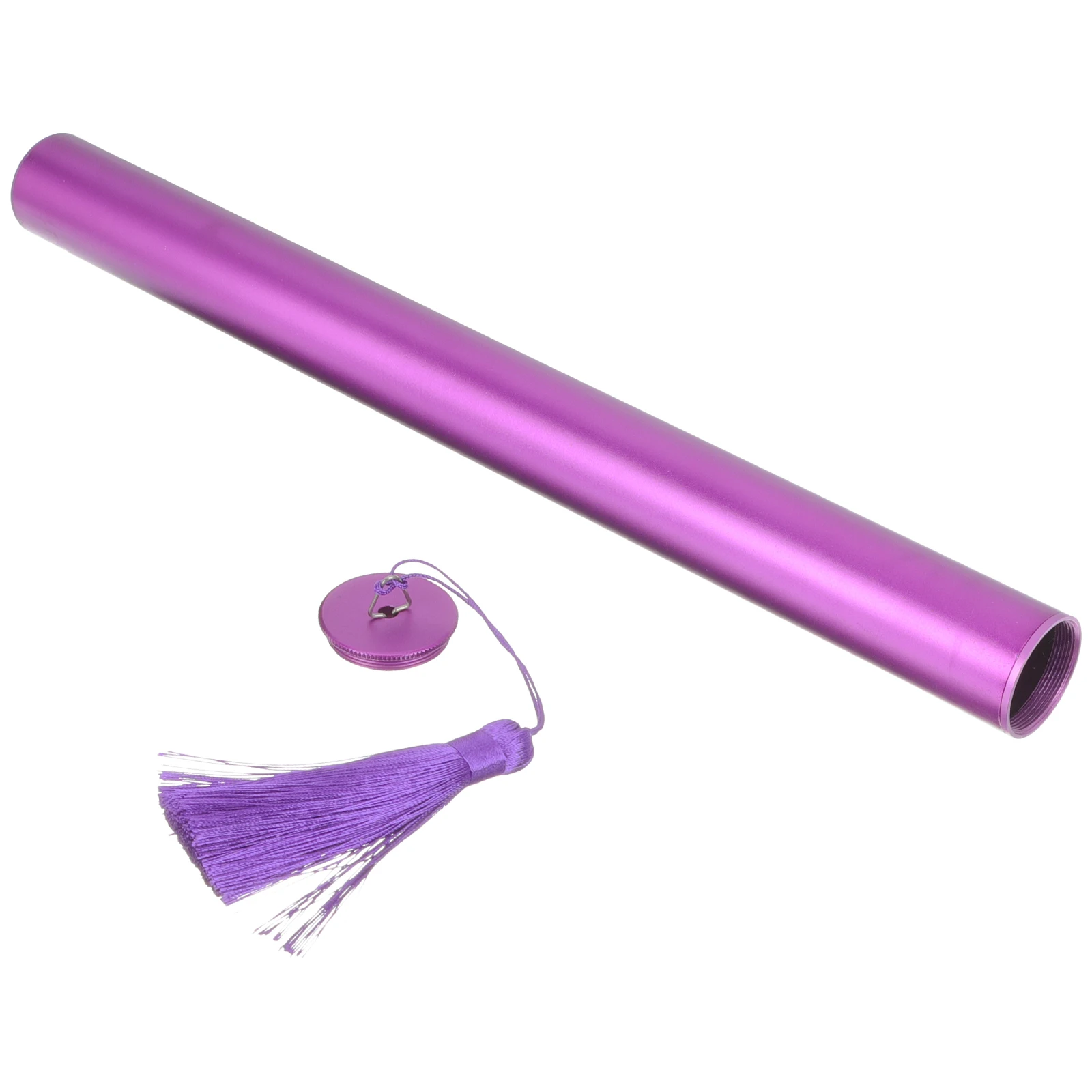 

Aluminum Alloy Dulcimer Storage Tube Case for Yangqin Accessories Portable Metal Pitch Pipe Box Rotary Plug Smooth