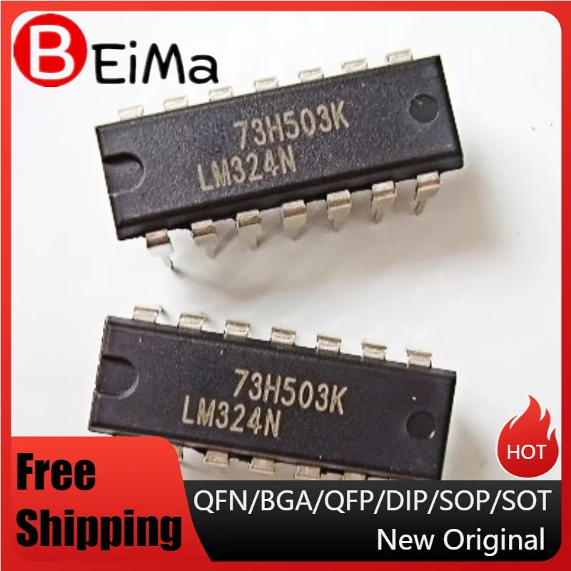 (10piece) LM324N             LM324N            DIP14             Provide One-Stop Bom Distribution Order Spot Supply