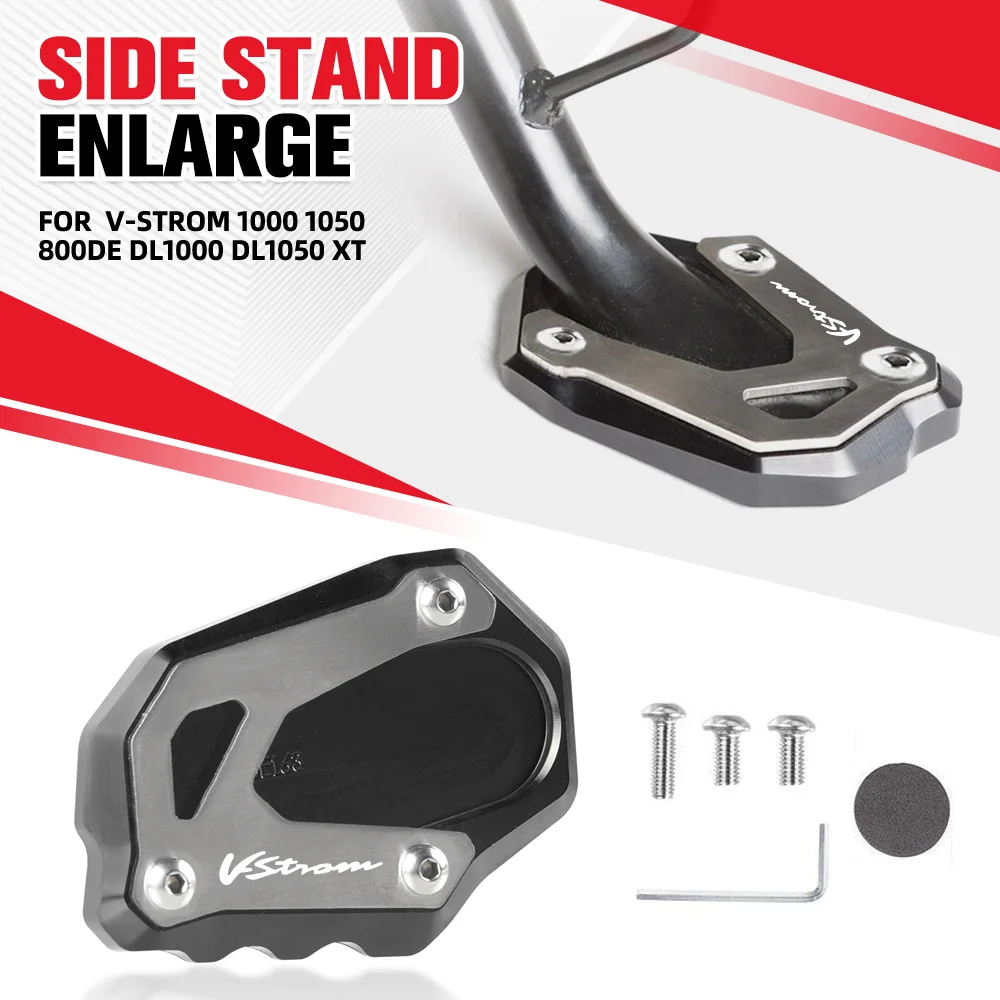 

Kickstand Extension For Suzuki V-strom 1000 1050 800DE DL1000 DL1050 XT Foot Side Stand Pad Support Plate VSTROM1000 VSTROM1050
