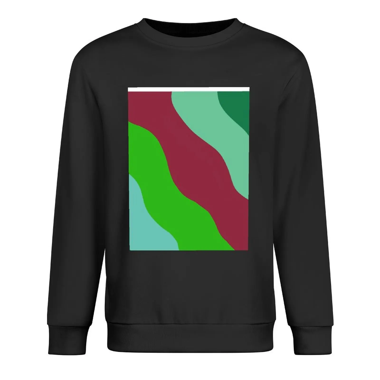 

13 Going on 30 Camouflage - green and red Pullover korean autumn clothes autumn clothes mens clothing men wear sweatshirt male