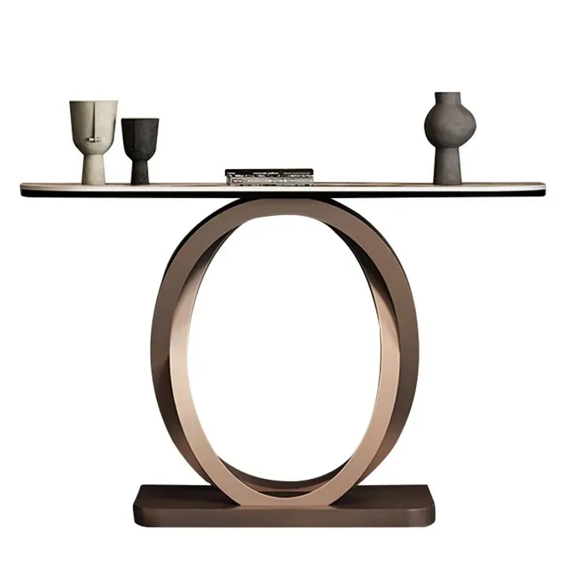 

Entrance table table villa hotel modern simple entrance shelves aisle decoration cabinets