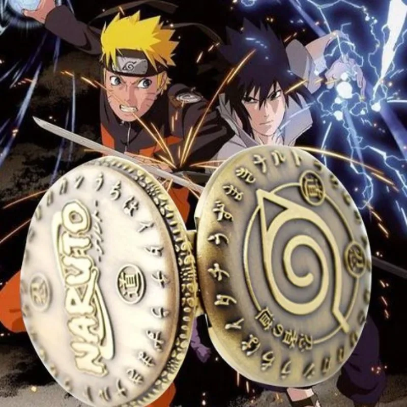 Naruto Uzumaki Naruto student retro flip pocket watch two-dimensional anime Uchiha Sasuke personalized necklace hanging watch