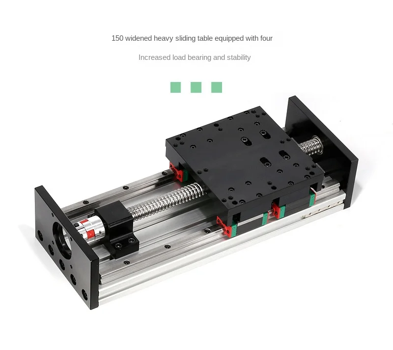 

Heavy-Duty Double Linear Guide Rail Linear Guide Slide 150 Widened Precision Cross Ball Screw Module