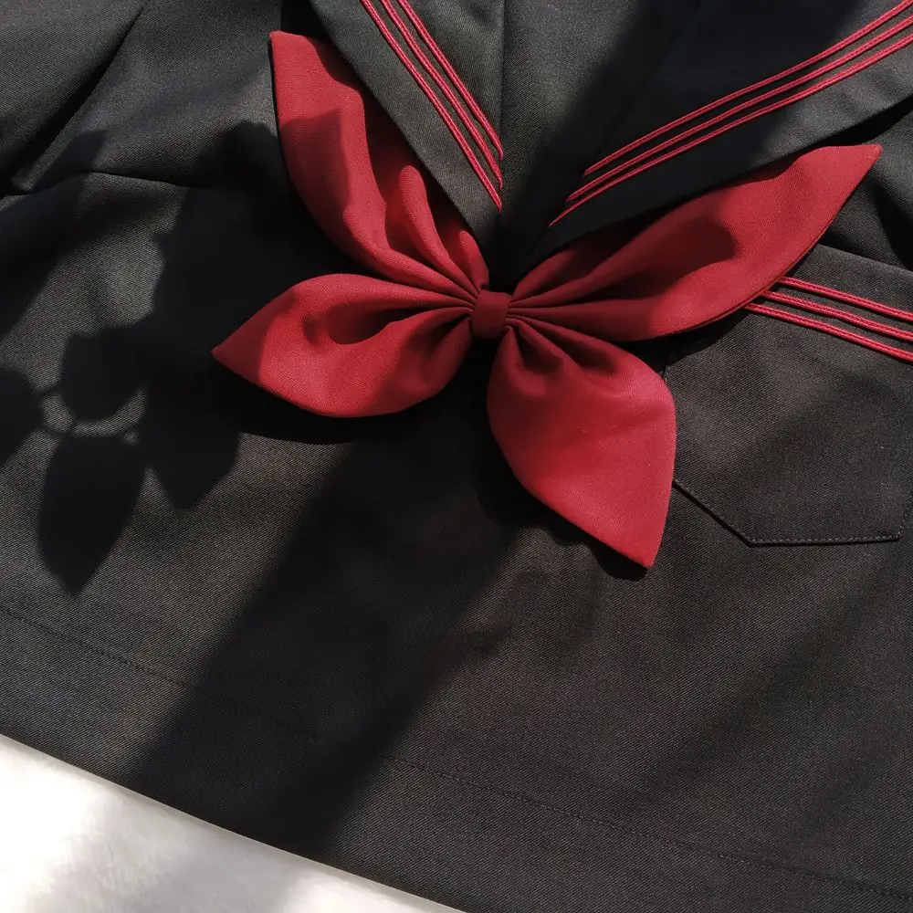 New Business School Costume Sailor suit Classic Shirt Accessory Satin Cravat Ribbon Tie JK Bow Tie Neck Ties