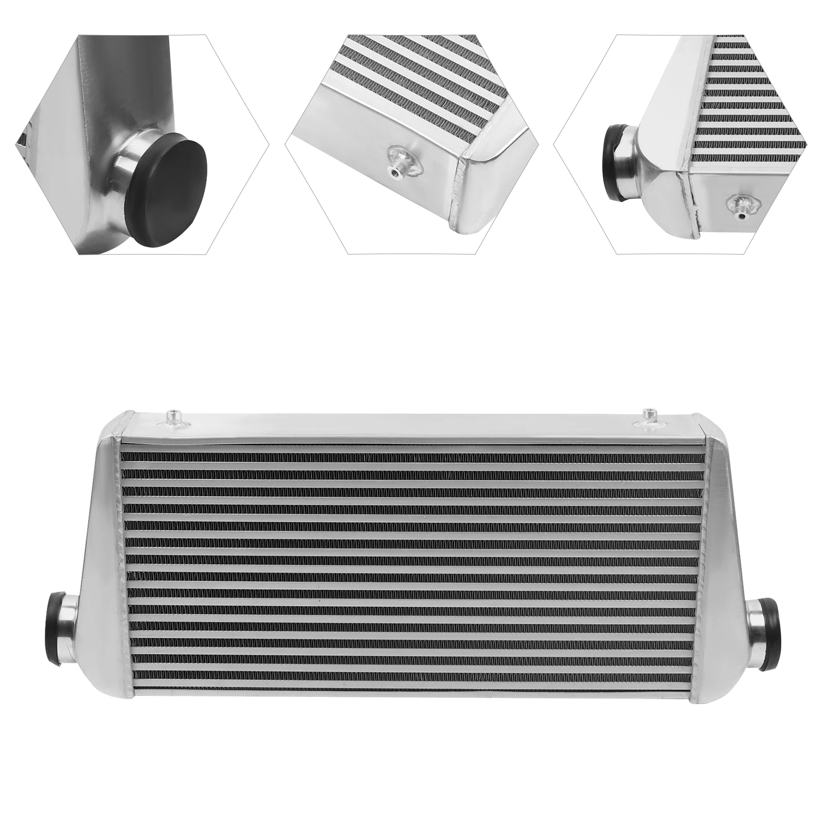 Universal Automotive Cooling Systems Front Mount Tube Intercooler Turbo Intercooler Charge Air Cooler 24