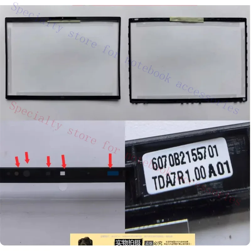 New laptop lcd front bezel screen frame for HP Dragonfly G3 G4  6070B2155701