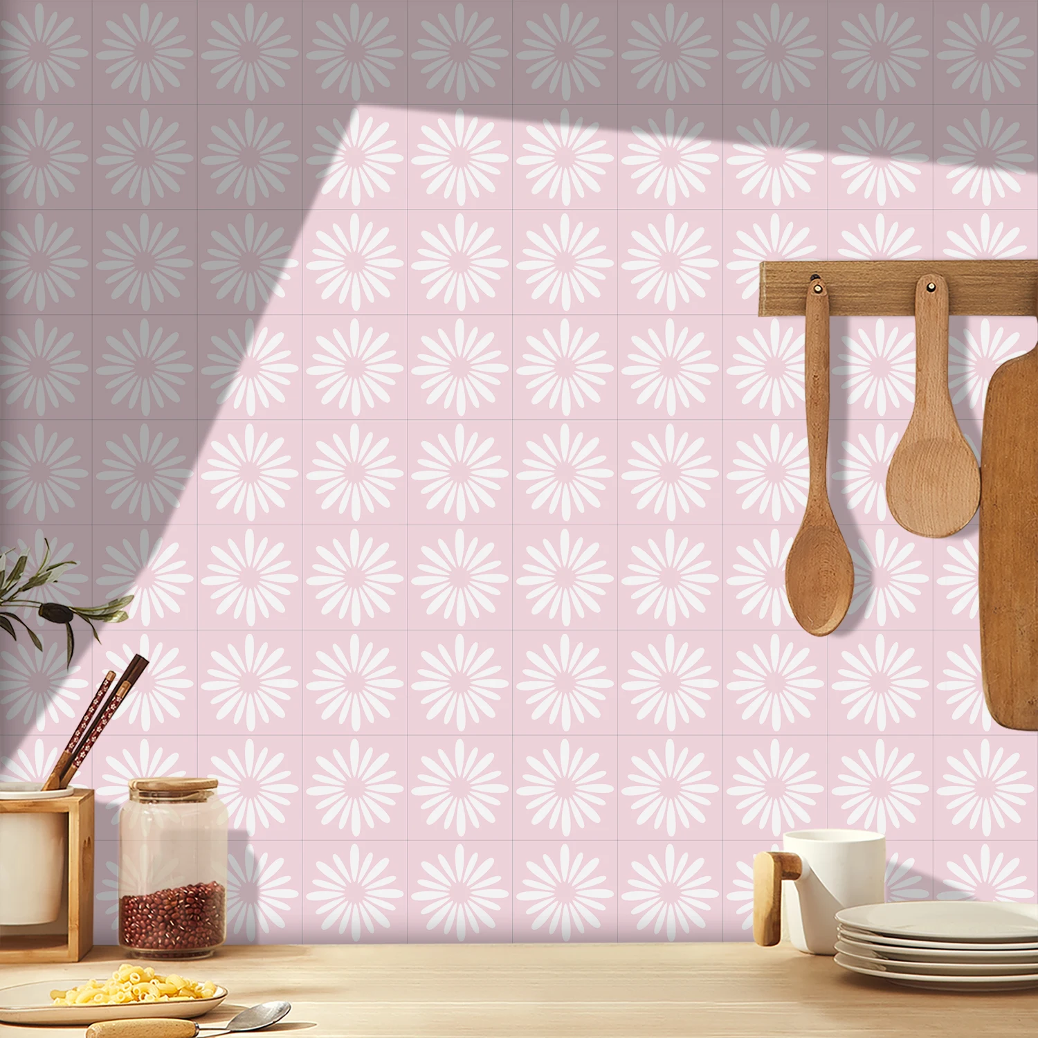 Pink & White Daisy … - image