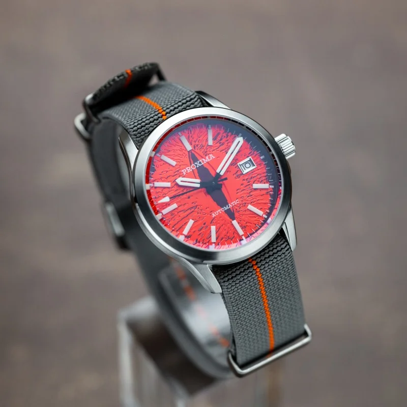 

Мужские автоматические часы Proxima, 39 мм, механические наручные часы, 100 м, водонепроницаемые, BGW-9, полностью светящийся сапфировый циферблат давления масла Miyota9015