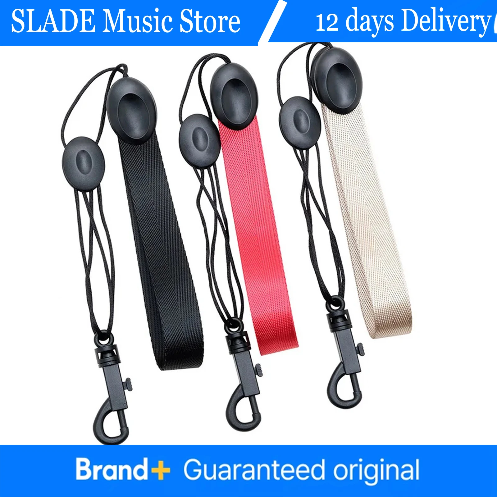 Clarinet Saxophone Strap Adjustable Foldable Neck Strap Halter Neck Belt Nylon Strap Professional Wind Instrument Accessories