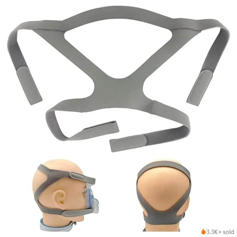 1 paquete-Diadema de repuesto para máscara facial completa-Reemplazo de correa para máscara ResMed-Diadema para máscara facial-Diadema universal