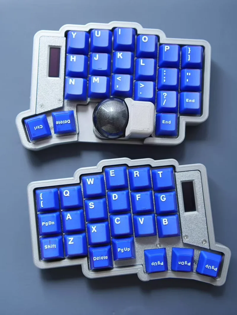 

Keyball44 Split Keyboard Bluetooth Trackball Keyboard Zmk Studio Web Page Key Change Ergonomic Custom Gaming Teclado Mecanico
