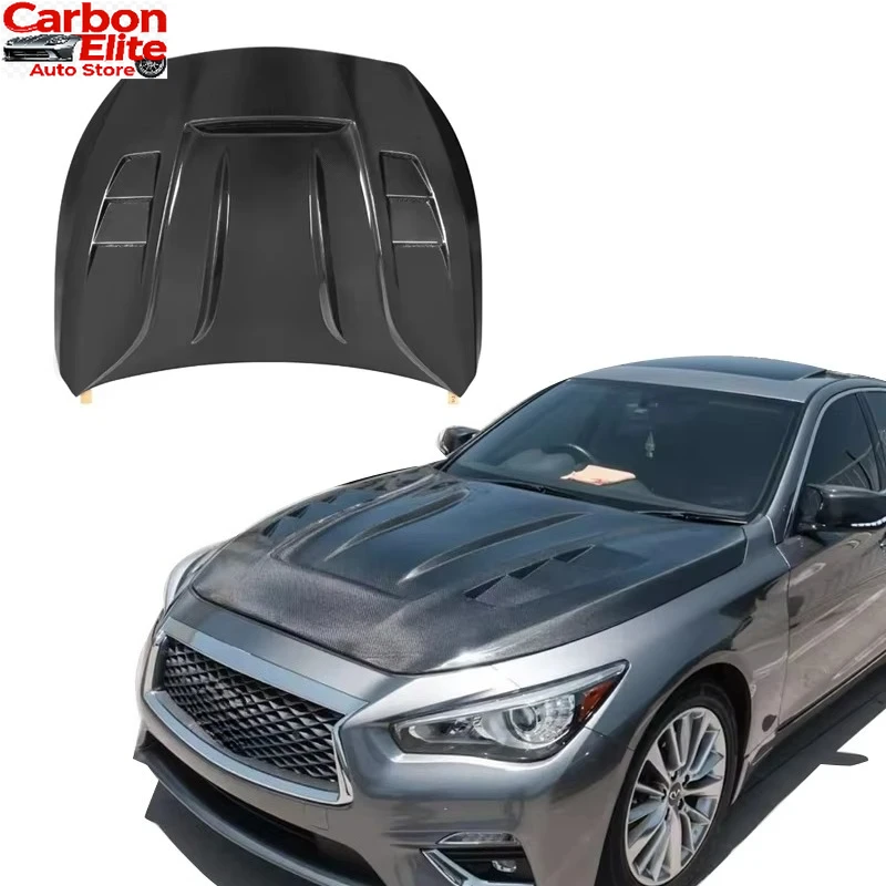 

Wholesale Honeycomb Carbon Fiber Hood forInfiniti Q50 Engine Upgrade
