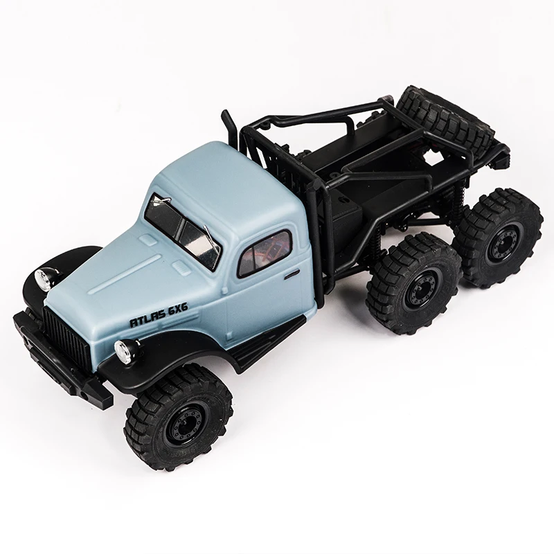 جديد 1:18 FMS ATLAS V2 RC الزاحف RC الطرق الوعرة 6x6 التحكم عن بعد سيارة RTR نسخة مقاومة للماء تسلق نموذج سيارات لعب للبالغين