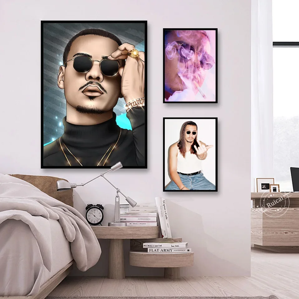 Apache 207 Poster Music Star Rapper Print Wall Pictures For Living Room Home Decor