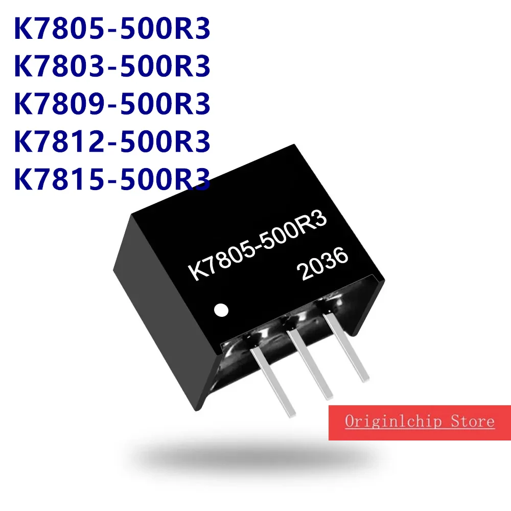 K7805-500R3 K7803/7809/7812/7815-500R3 DC-DC non-isolated regulated power supply IC, integrated circuits, K7812-500R3 K7815-500R