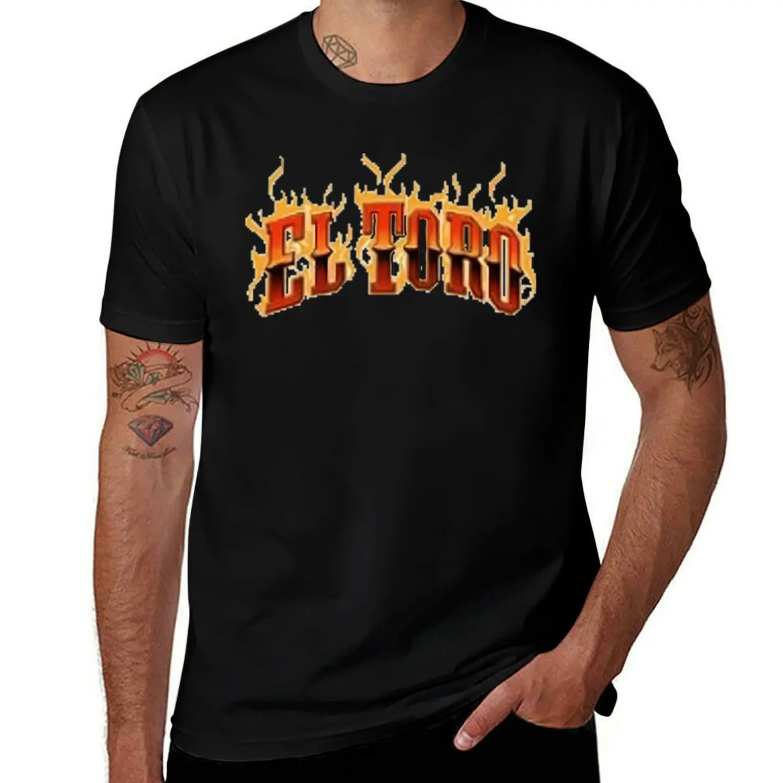 El Toro Six Flags Great Adventure T-Shirt Relaxed Casual Short Sleeve Tee T-Shirt