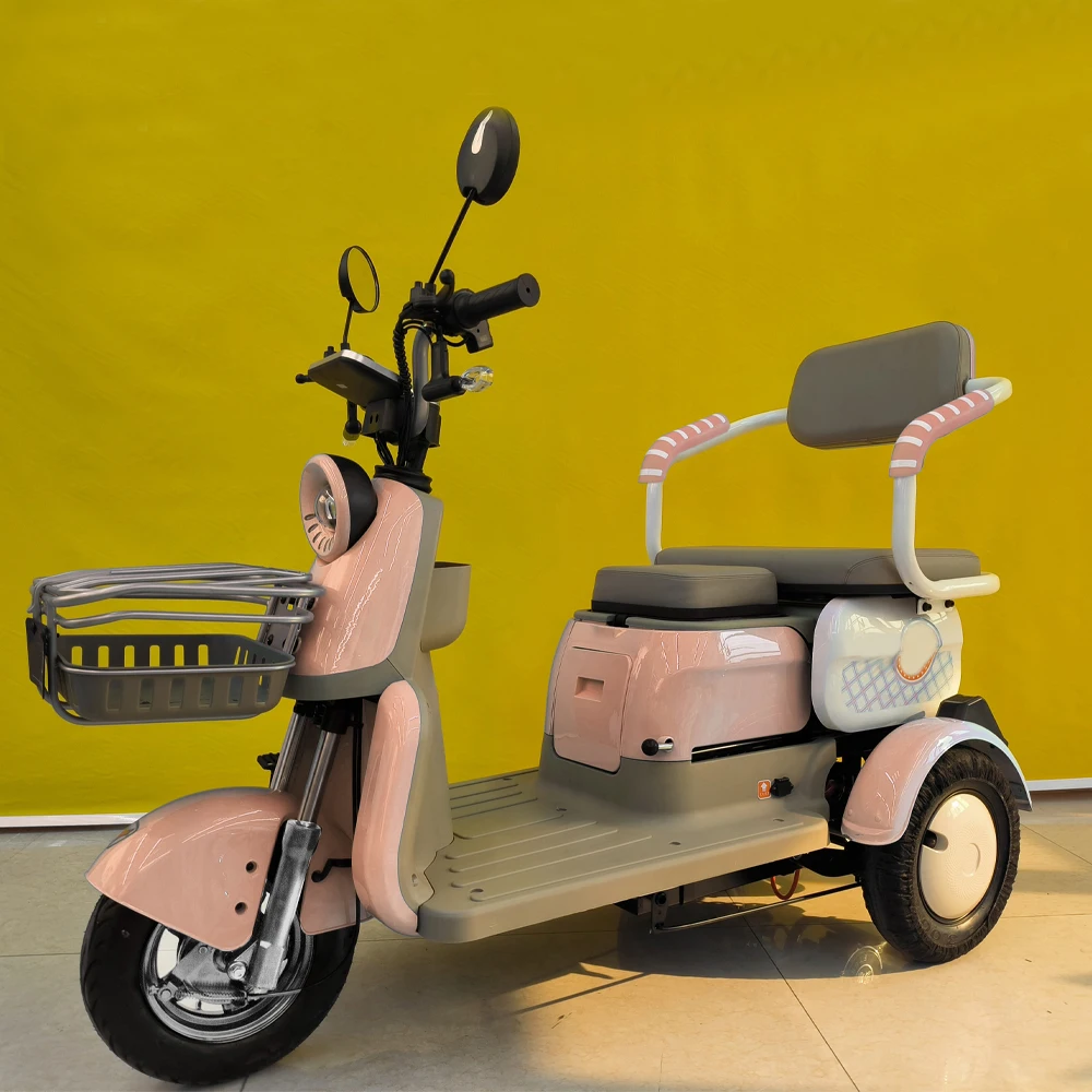 

Оптовая продажа: Электрический грузовой трицикл 650 Вт, 3-колесный электроскутер для взрослых с сиденьем