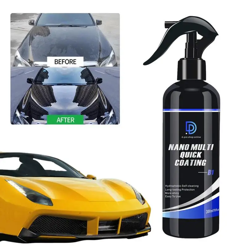 

Ceramic Car Paint Spray Effective Ceramic Coating Top Coat Multifunctional Car Body Nano Coating Agent Professional Rapid