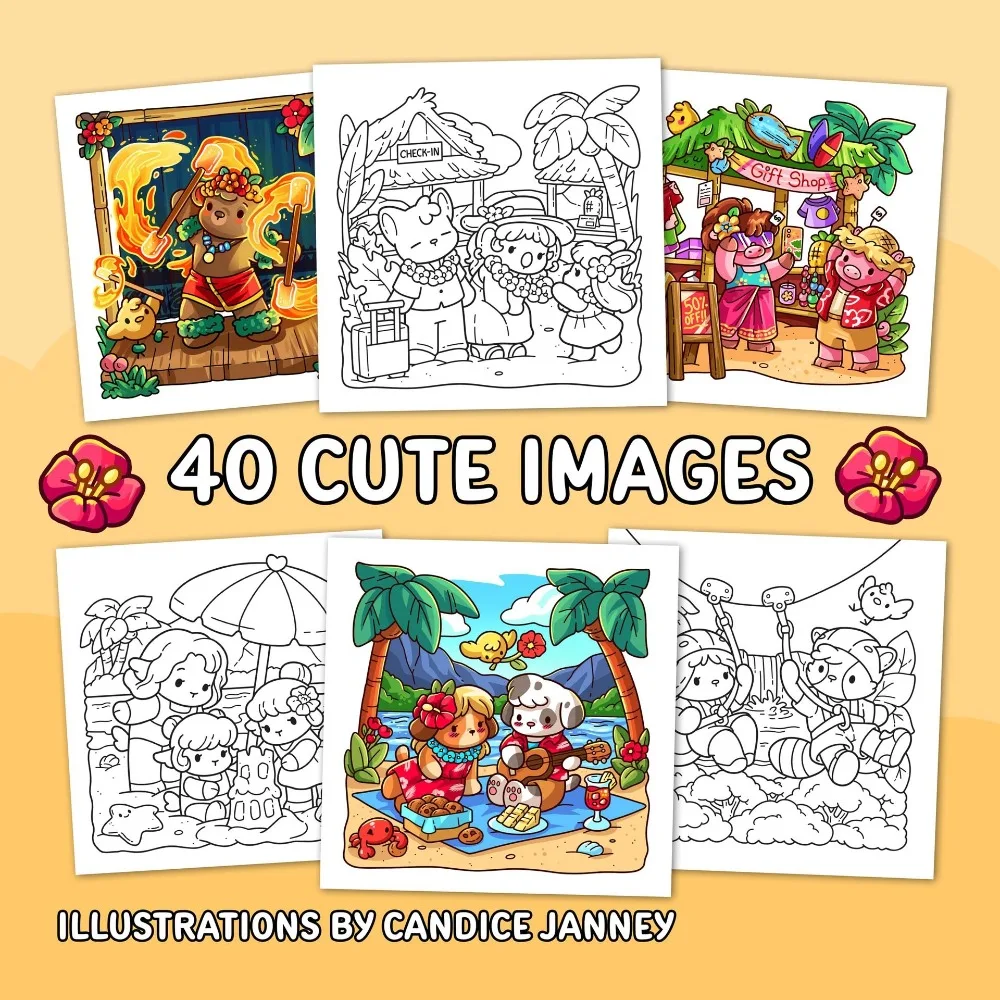 Funny Cartoon Coloring Book Educational Stress Relief Paperback Painting Gift Montessori Drawing Toy for Adults And Teens