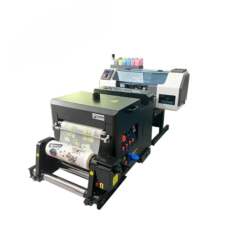 2024 Digital Tshirt Printer Dtf Pet Transfer Film Powder Shaking Machine For T-shirts Cloth