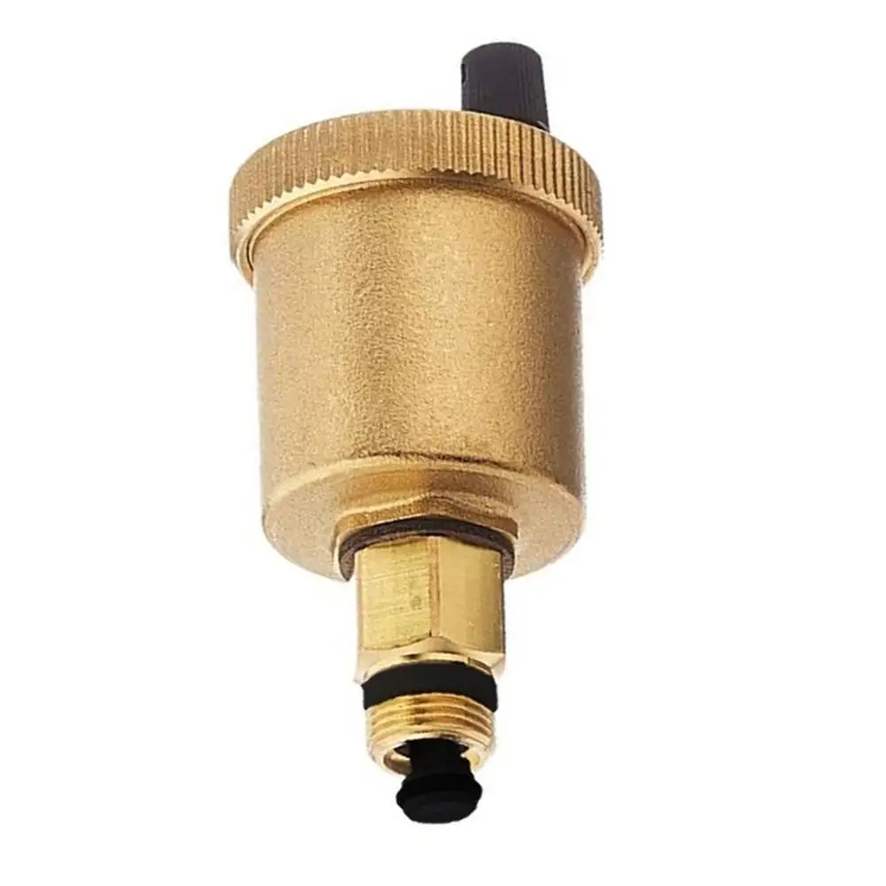 

1pc Heater Automatic Quick Vent 3/8 Inch Brass Vent Valve System Vent Vertical Minical Vent Heating Home Improvement