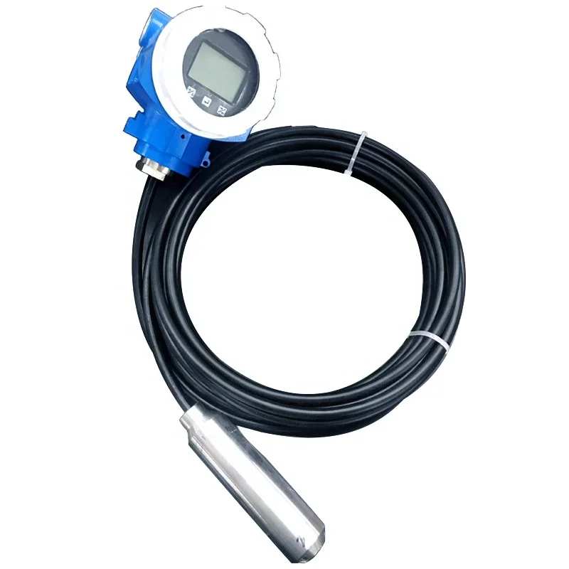 WNK 4~20mA RS485 0~10V Hydrostatic Water Tank Level Indicator With Digital Display