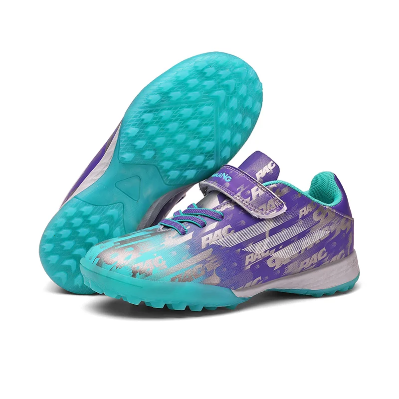 

2025 Football Shoes New Men Soccer Shoes Cleats Outdoor Match Training Sport Football Boots Long Spikes Comfortable Adult Breath