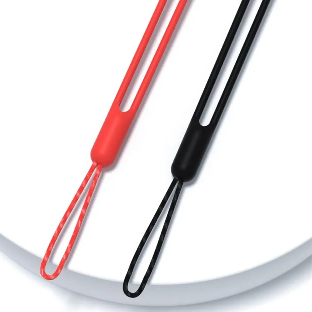 Fashion Short Phone Lanyard Silicone Universal Phone Anti-lost Rope Soft Phone Case Chain Straps
