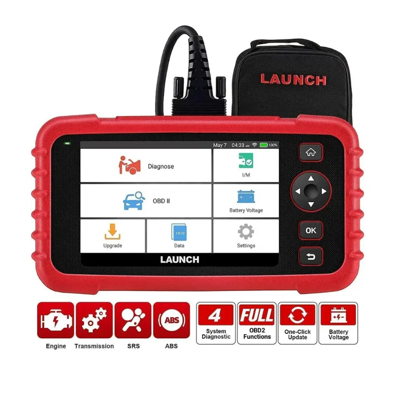 4 System Scan LAUNCH CRP123X OBD2 Code Reader And Scanner Engine Analyzer