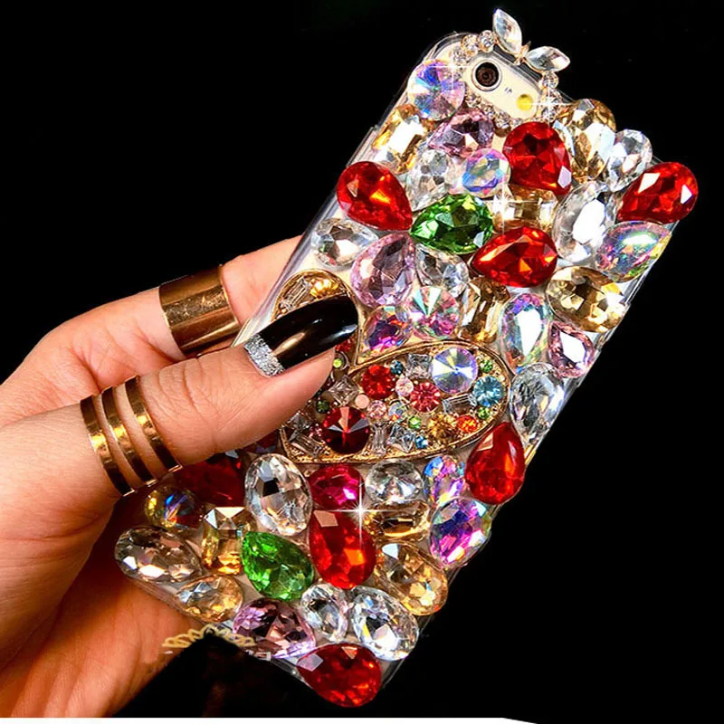 Luxury Diamond Phone Case for Samsung Galaxy S23 Ultra S22 Plus S21 S20 F S10 Plus S10E Note 20 Ultra 10 Rhinestone Cover coque