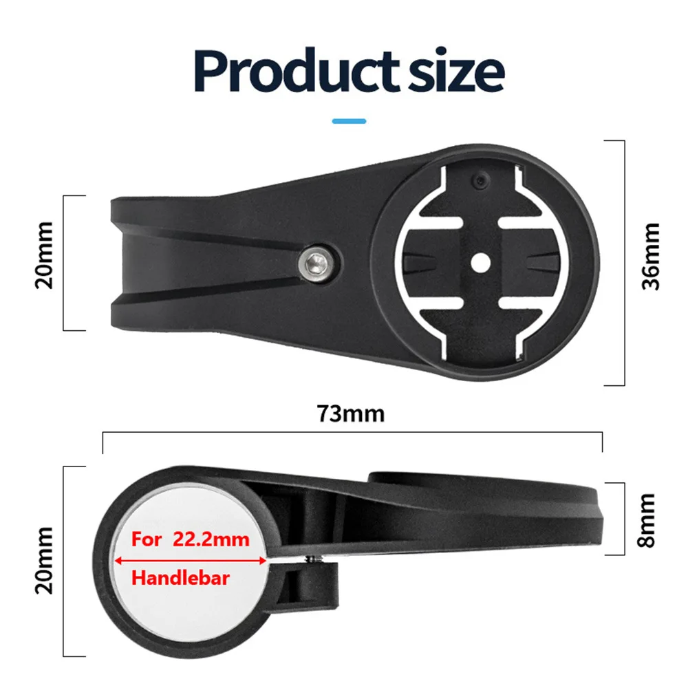 For 22.2mm Handlebar TT Bicycle Computer Holder Mount Extension Holder Bracket For Garmin Bryton XOSS Magene IGPsport BlackBird