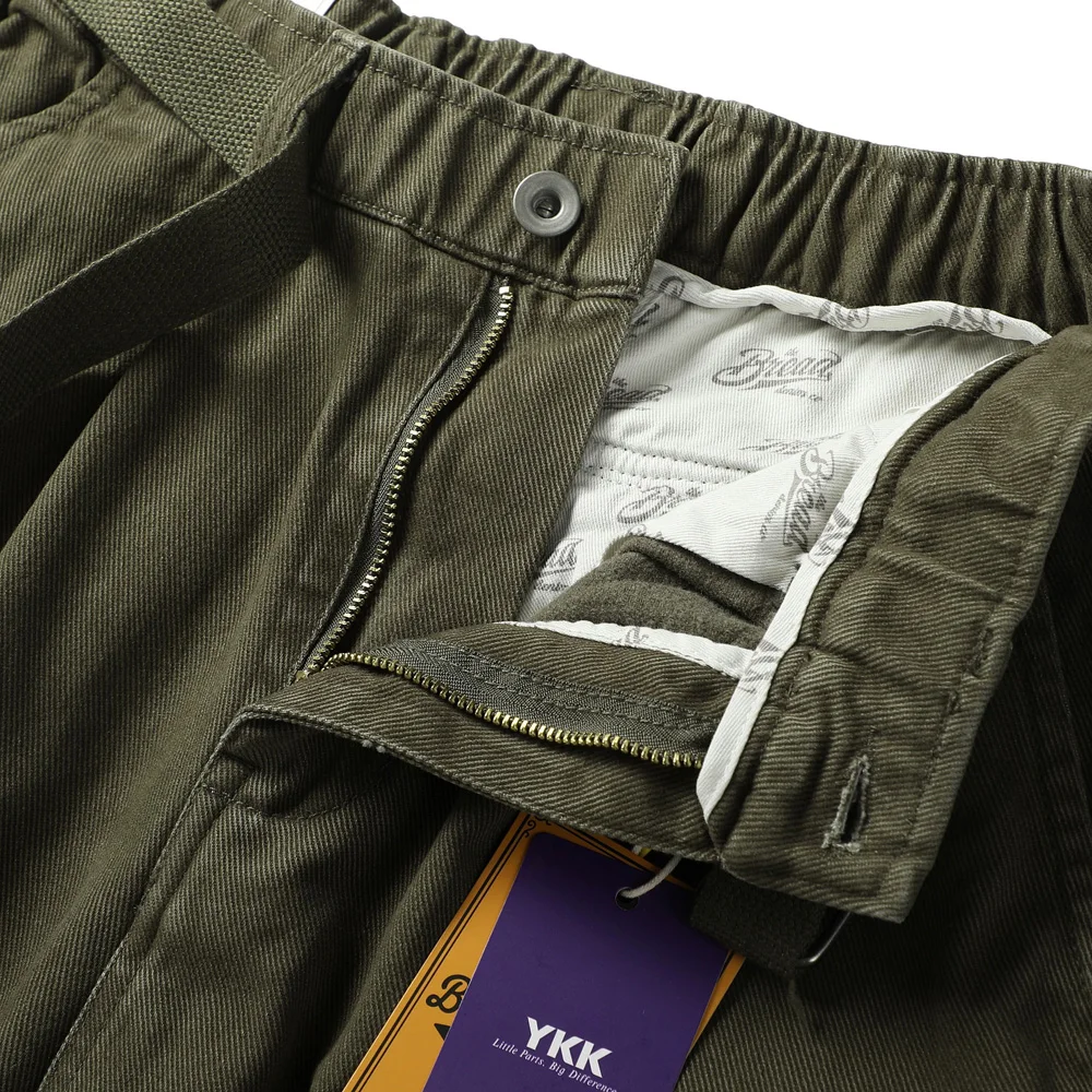 กางเกงคาร์โก้ลำลองผ้าฝ้ายคุณภาพดีสำหรับฤดูใบไม้ร่วงและฤดูหนาวทรงหลวมสไตล์ญี่ปุ่นแฟชั่นสตรีทแวร์ขากว้างทรงแบ็กกี้