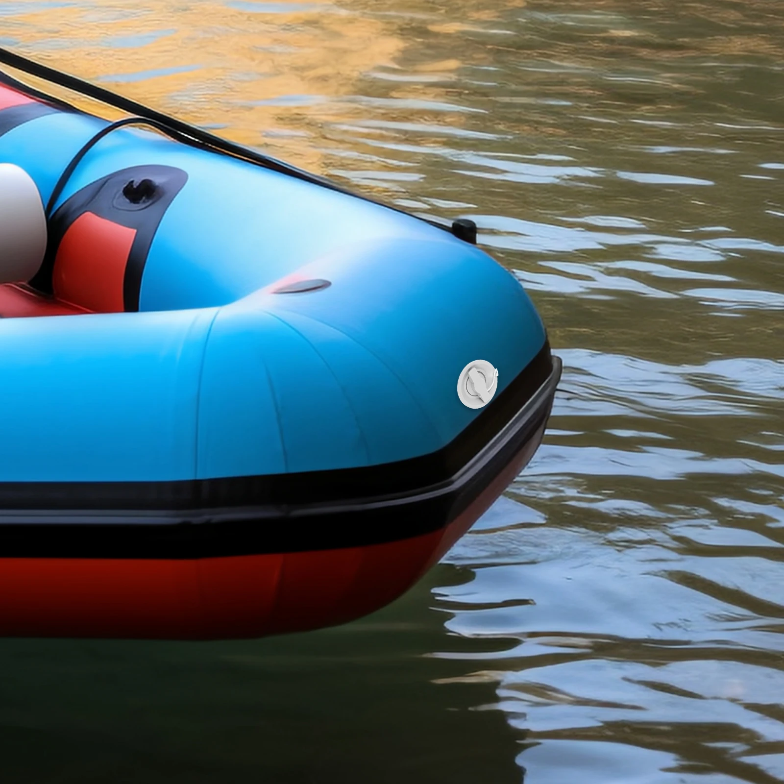 

Inflatable Kayak 6 Hole Air Valve Accessories Plastic Converter Adapter Marine Rubber Boat Airtight Anti Leakage