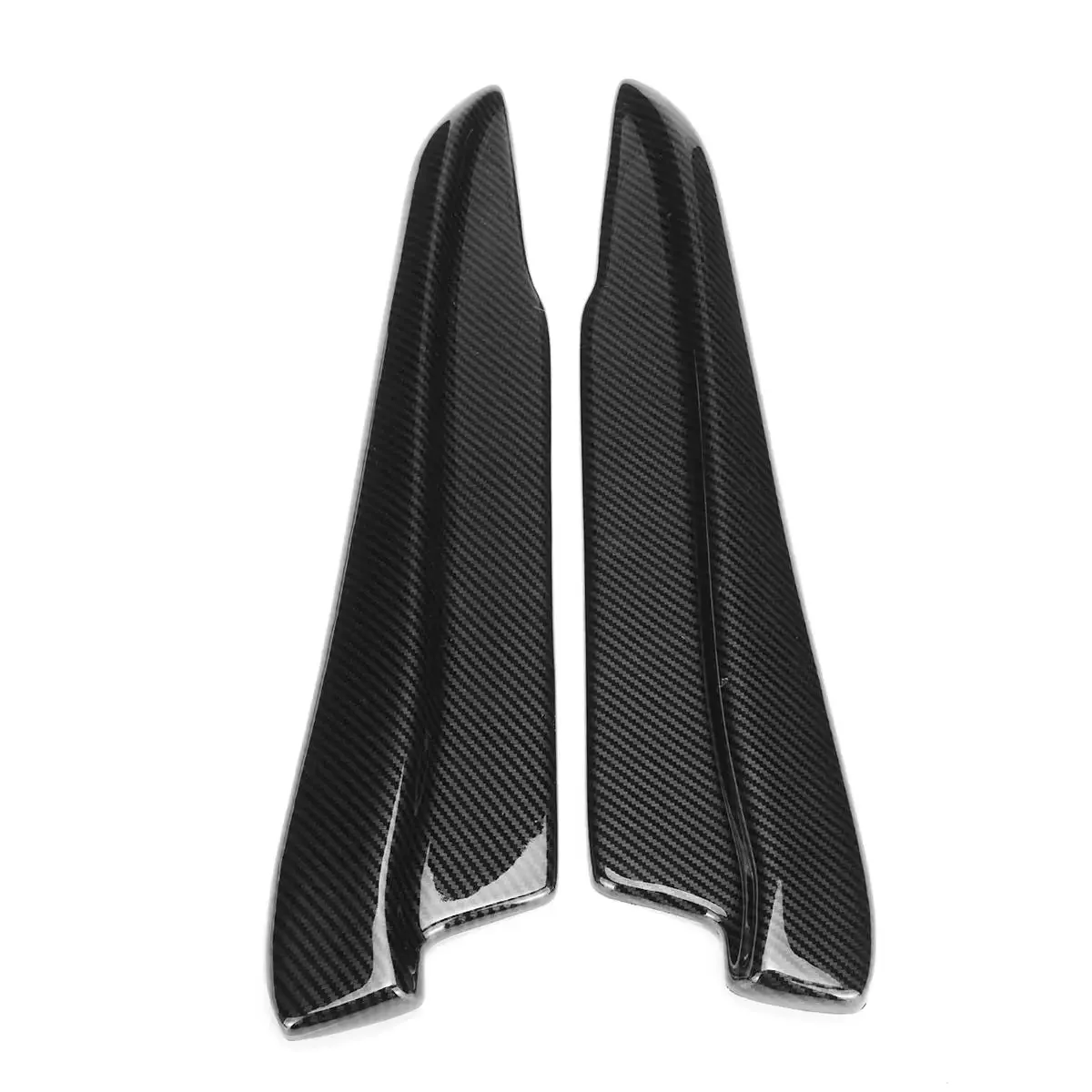 42cm 2x Car Rear Bumper Lip Spats Guard Extend Deflector Lips For BMW E90 E91 E91 E92 E93 For VW GOLF MK5 MK6 MK7 MK7.5 Body Kit