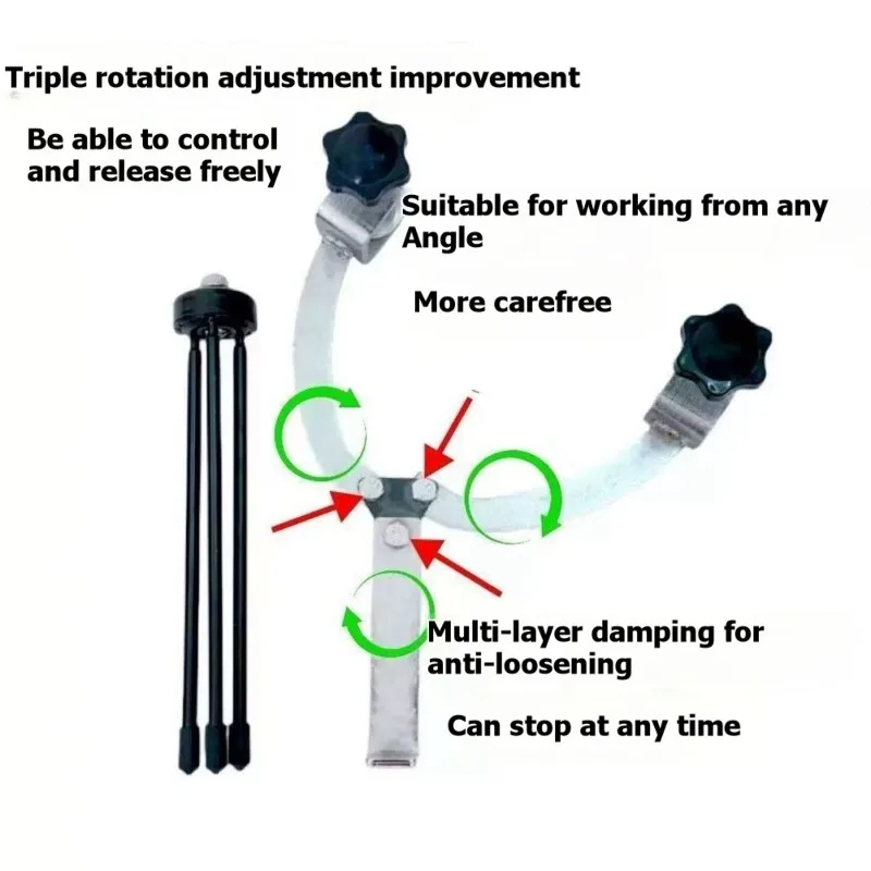 AC Copper Tube Welding Stabilizer Anti-Shake Copper Pipe Welding Fixing Holder Tool For Air Conditioner Installation