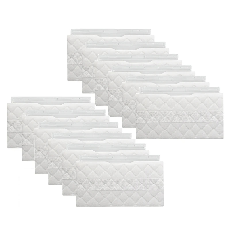 

12 Pack VACMOP Replacement Pads For Shark VM200 VM190 VM250 Vacumn Mop, Hard Floor Vacuum And Mop Pad Refills