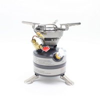 Portable Outdoor Camping Liquid Fuel Gasoline Oil Burning Stove Cooking Picnic Furnace