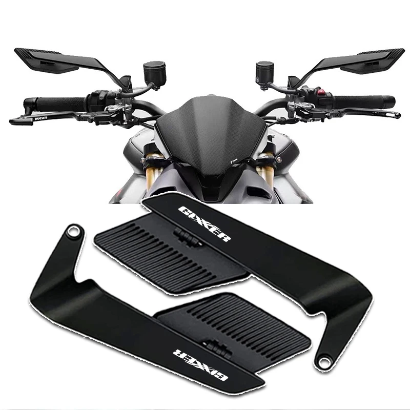 

For GIXXER 150 155 250 150SF 250SF GIXXER250SF Motorcycle Rearview Mirror Wide-angle HD Wind Wing side Rearview