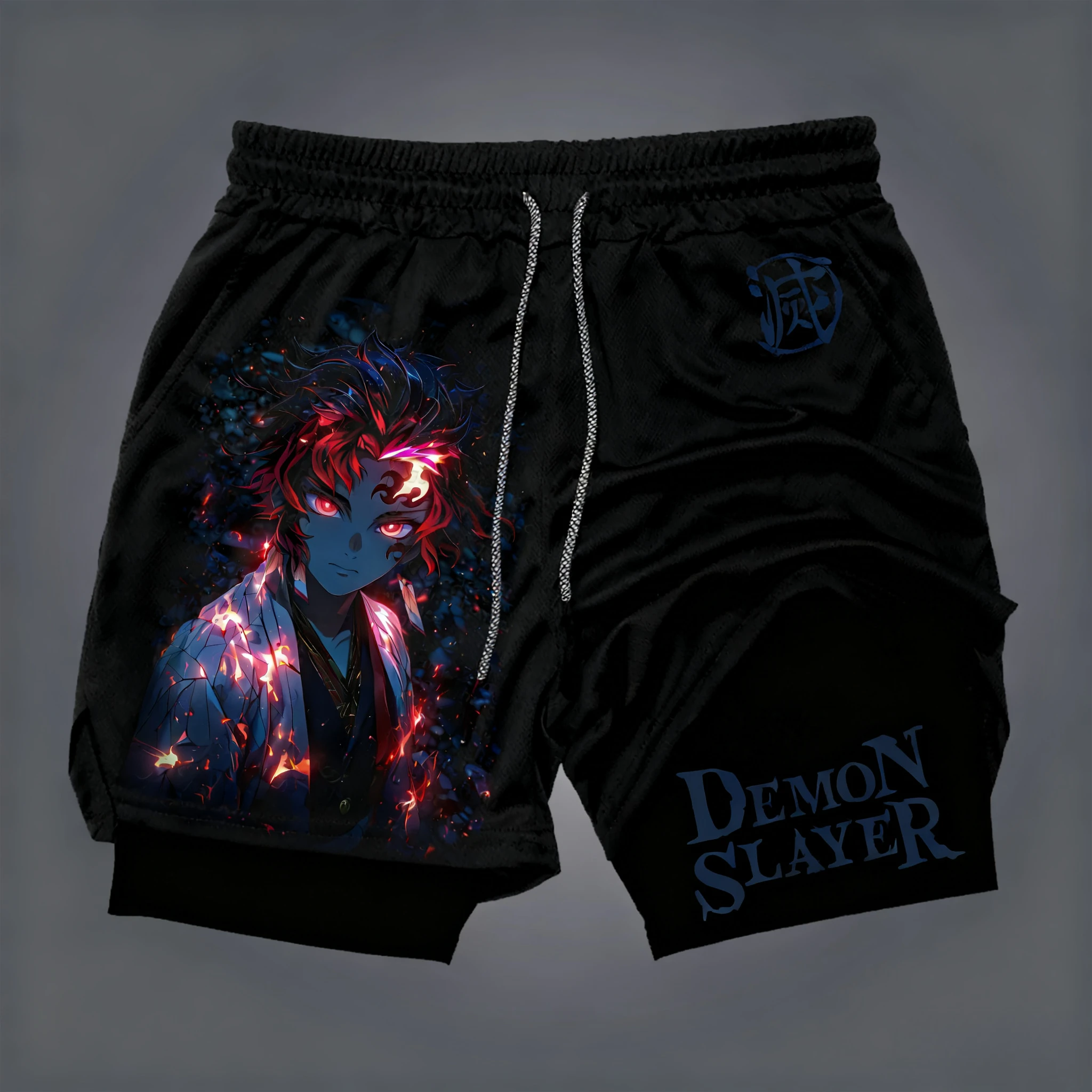 Shorts de sport 2-en-1 imprimé - Street Fashion Japan 2025 avis et prix