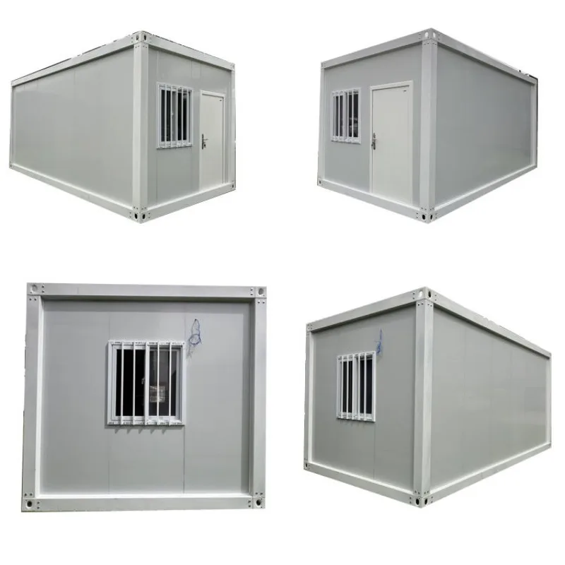 Fast Assemble 20ft Foldable Container House Prefab Mobile Home with Broken Bridge Aluminum Door